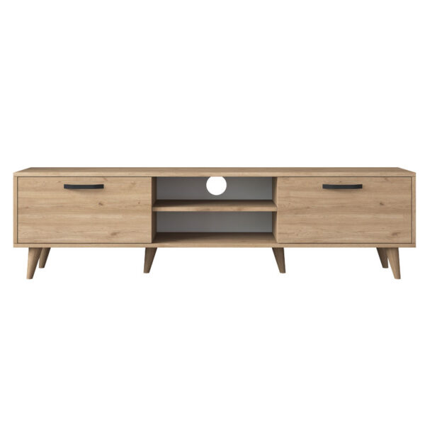 Έπιπλο τηλεόρασης Sabian pakoworld sonoma 180x35x48,5εκ - Image 3