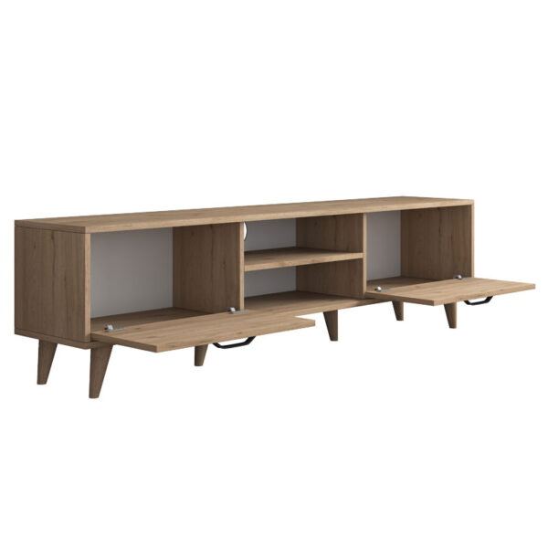 Έπιπλο τηλεόρασης Sabian pakoworld sonoma 180x35x48,5εκ - Image 4