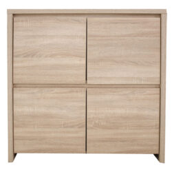 Ντουλάπι Selina pakoworld sonoma 105x40.5x112.5εκ