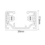 ΡΑΓΑ 2 ΚΑΛΩΔΙΩΝ 1m ΓΚΡΙ - Image 2
