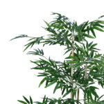 Διακοσμητικό φυτό Bamboo σε γλάστρα Inart πράσινο pp Υ130εκ - Image 2
