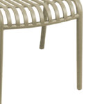 Καρέκλα Zoi pakoworld pp σε απόχρωση cappucino 42x58x79εκ - Image 6