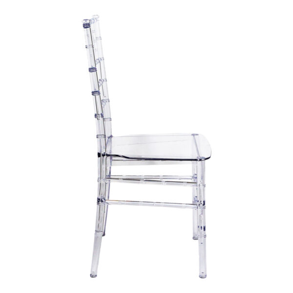 Καρέκλα Tiffany pakoworld διάφανο pc 38x38.5x88εκ - Image 3