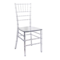 Καρέκλα Tiffany pakoworld διάφανο pc 38x38.5x88εκ