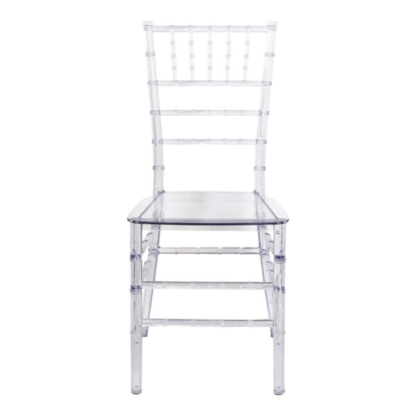 Καρέκλα Tiffany pakoworld διάφανο pc 38x38.5x88εκ - Image 4