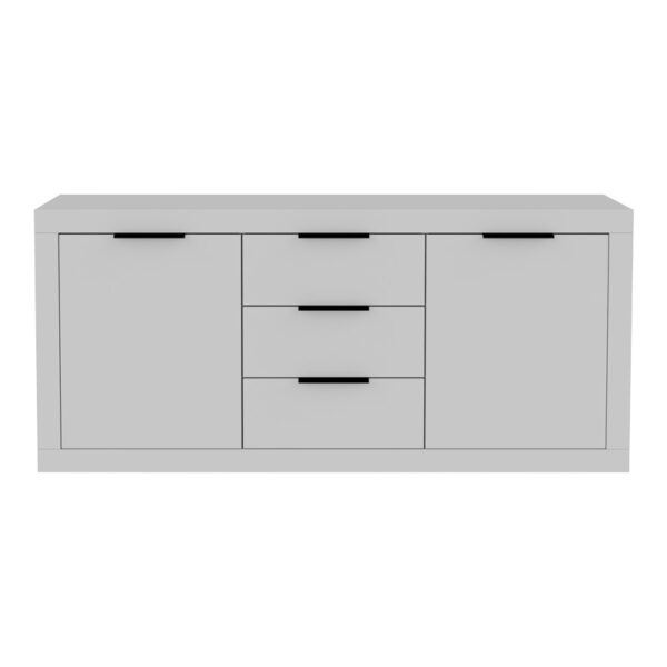 Μπουφές Doha pakoworld σε λευκή απόχρωση 180x45x80.5εκ - Image 4