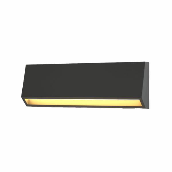 it-Lighting Blue LED 4W 3CCT Outdoor Wall Lamp Anthracite D22cmx8cm (80202340)