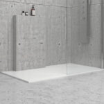 Ντουζιέρα ορθογώνια υψηλής αντοχής CLASSIC Bianco KARAG 200x80cm