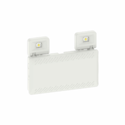Φ/Σ ΑΣΦΑΛΕΙΑΣ LED ΜΗ ΣΥΝΕΧΟΥΣ IP65 2X2W 3HRS 500LM 6000K 230VAC