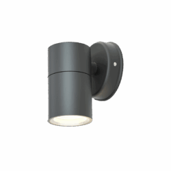 it-Lighting Eklutna 1xGU10 Outdoor Wall Lamp Anthracite D:11.3cmx11.3cm (80200544)