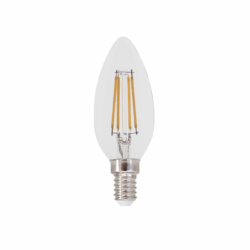 LED FILAMENT E14 DIM C35 5W 4000K 230V AC 690LM RA80 30000H 360°