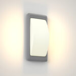 it-Lighting Wilson 2xG9 Outdoor Up-Down Wall Lamp Grey D:23cmx11cm (80202834) - Image 2