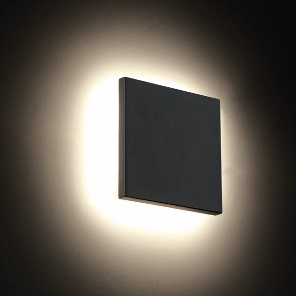 LED SMD WALL LUMINAIRE 8W 450LM 110° 230V AC 3.000K DARK GREY CRI80 IP54 30.000HRS - Image 2