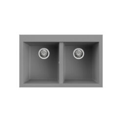 Νεροχύτης κουζίνας QUADRA 350 Titanium 73 ELLECI 79x50cm