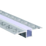 LING TRIMLESS ALUMINUM PROFILE WITH OPAL PC DIFFUSER 2m/pc