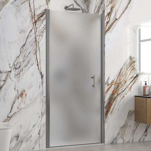 Καμπίνα από τοίχο σε τοίχο με icy κρύσταλλο S 28 ALTO PORTA Cromo KARAG 80x200cm