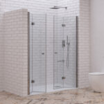 Καμπίνα από τοίχο σε τοίχο με διάφανο κρύσταλλο S 7 DP Cromo KARAG 140x200cm