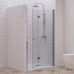 Καμπίνα από τοίχο σε τοίχο με διάφανο κρύσταλλο S 7 PORTA Cromo KARAG 70x200cm