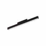 ΜΙΝΙ ΜΑΥΡΟ ΜΑΓΝΗΤΙΚΟ ΦΩΤΙΣΤΙΚΟ 24V DC 10W 3000K 450LM 100° RA90 5YRS L300ΜΜ