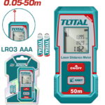 TOTAL ΕΠΑΓΓ. ΜΕΤΡΗΤΗΣ ΑΠΟΣΤΑΣΕΩΝ LASER 0.05 - 50m (ΤMT55016)