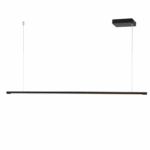 ^ΚΡΕΜΑΣΤΟ Φ/Σ LED 18W 3000K 920LM ΜΑΥΡΟ ΑΛΟΥΜΙΝΙΟ DIMMER ΑΦΗΣ 105Χ1