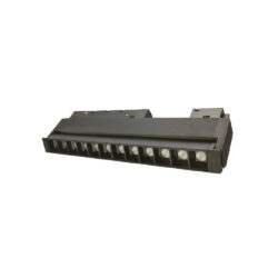 Inlight Φωτιστικό LED 12W 3CCT για μαγνητική ράγα σε μαύρη απόχρωση D:34