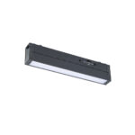Inlight Γραμμικό φωτιστικό LED 20W 3CCT για ultra thin ράγα σε μαύρη απόχρωση D:62X2