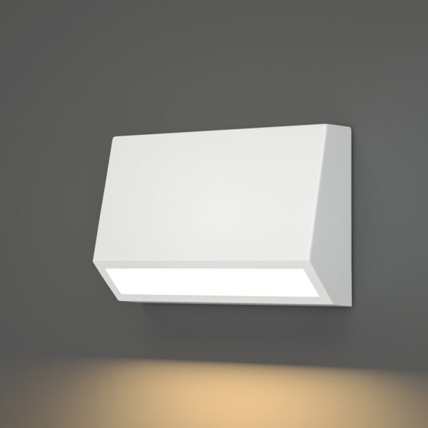 it-Lighting Blue LED 3W 3CCT Outdoor Wall Lamp White D:10cmx7cm (80202120) - Image 2