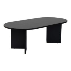 Τραπέζι σαλονιού Tabletod pakoworld σε μαύρη απόχρωση 119x60x40εκ