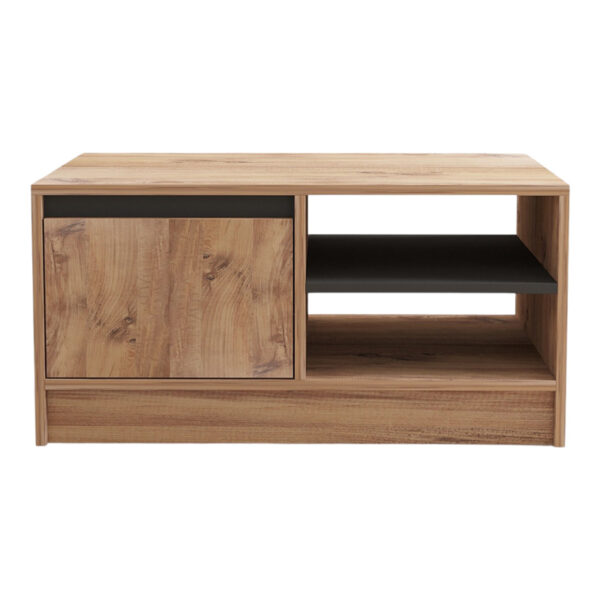 Τραπέζι σαλονιού Narli pakoworld σε sonoma απόχρωση 90x60x45εκ - Image 5