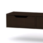 Κονσόλα επιτοίχια Alberto pakoworld σε wenge απόχρωση100x32.5x22εκ - Image 3