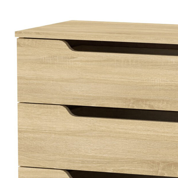 Συρταριέρα Azenor pakoworld 4ων συρταριών sonoma 72x38x83εκ - Image 2