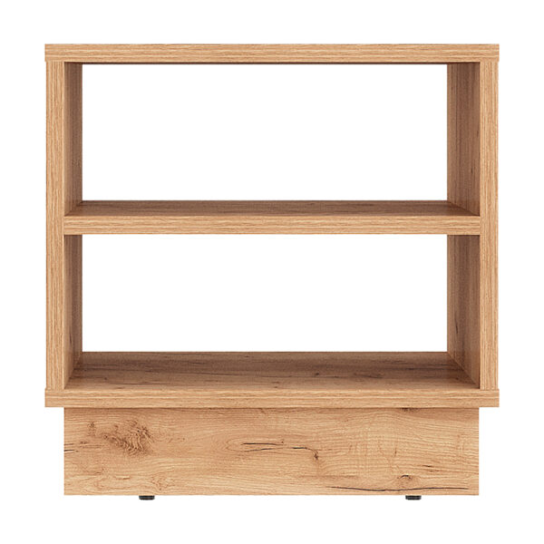 Κομοδίνο Mason pakoworld μελαμίνης σε oak απόχρωση 40x32x40εκ - Image 3