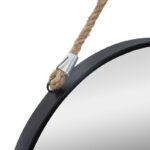 Καθρέπτης PWD-0074 pakoworld μέταλλο μαύρο 38x3x38εκ - Image 2