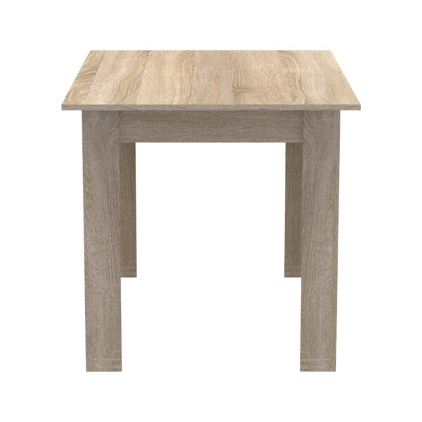 Τραπεζαρία Manka-Bella pakoworld σετ 5τεμ σε sonoma απόχρωση 110x80x70εκ - Image 7