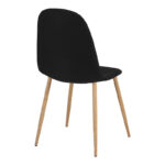 Τραπεζαρία Manka-Bella pakoworld σετ 5τεμ σε sonoma truffle απόχρωση 110x80x70εκ - Image 3
