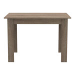 Τραπεζαρία Manka-Bella pakoworld σετ 5τεμ σε sonoma truffle απόχρωση 110x80x70εκ - Image 6
