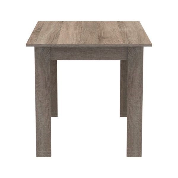 Τραπεζαρία Manka-Bella pakoworld σετ 5τεμ σε sonoma truffle απόχρωση 110x80x70εκ - Image 7