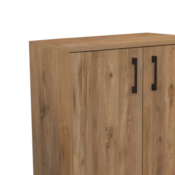 Ντουλάπι Yven pakoworld oak μελαμίνης 65x32x83εκ - Image 5
