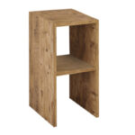Κομοδίνο Deseo pakoworld σε oak απόχρωση  30x30x60εκ