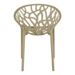 Πολυθρόνα Daren pakoworld pp σε cappuccino απόχρωση 59x60x79,5εκ - Image 5