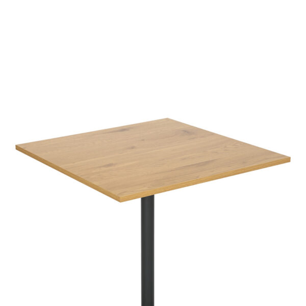 Τραπέζι Nerobian pakoworld mdf σε sonoma απόχρωση 70x70x75εκ - Image 5