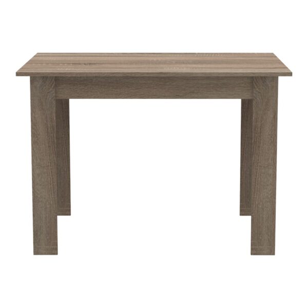Τραπέζι Manka pakoworld σε sonoma truffle απόχρωση 110x80x77εκ - Image 3