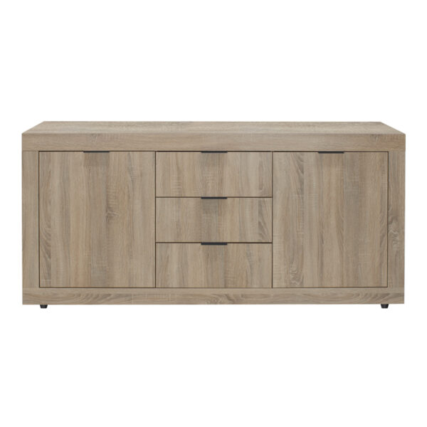 Μπουφές Doha pakoworld σε sonoma απόχρωση 180x45x80.5εκ - Image 3