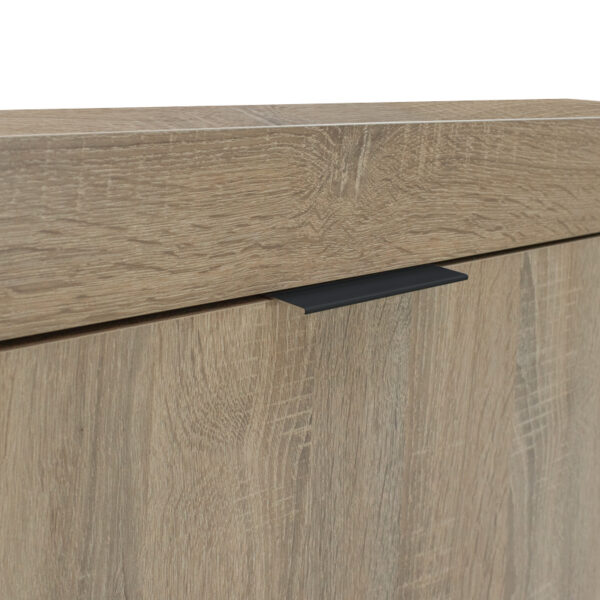 Μπουφές Doha pakoworld σε sonoma απόχρωση 180x45x80.5εκ - Image 5