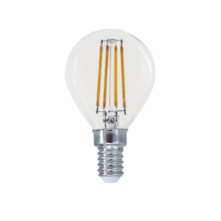 LED FILAMENT E14 DIM G45 5W 4000K 230V AC 690LM RA80 30000H 360°