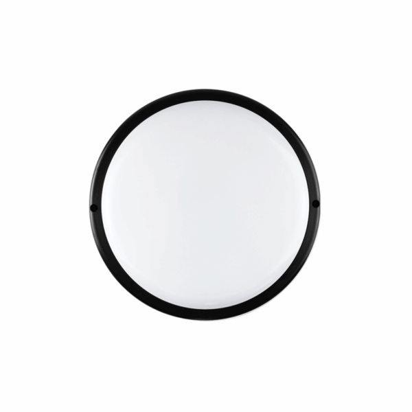 LED PC BLACK CEIL LUMINAIRE 230V AC IP65 20W 1700lm 3000K 110° Ra80