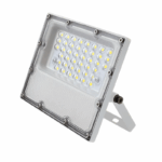 LED SMD WHITE FLOOD LUMINAIRE IP65 10W 6000K 1200Lm 100-277V AC RA80 IK08 5YRS BREATHING VALVE