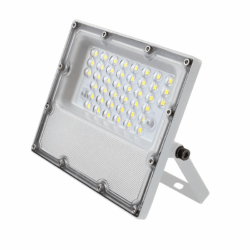 LED SMD WHITE FLOOD LUMINAIRE IP65 10W 6000K 1200Lm 100-277V AC RA80 IK08 5YRS BREATHING VALVE