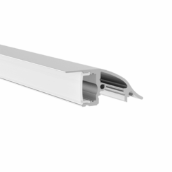 HID ΠΡΟΦΙΛ ΑΛΟΥΜΙΝΙΟΥ P62ΝU ΜΕ ΟΠΑΛ PC ΚΑΛΥΜΜΑ 2m/pc
